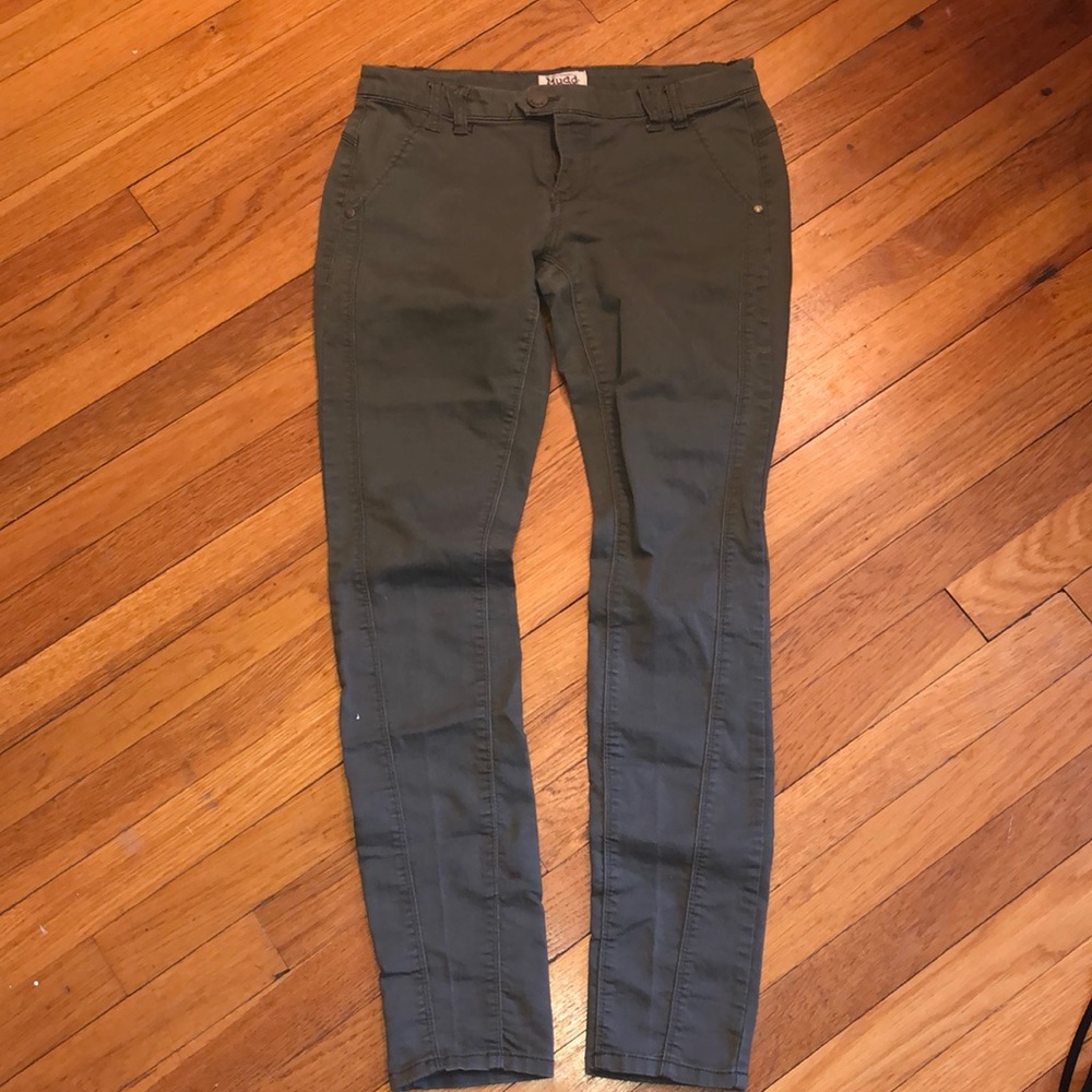Army green pants
